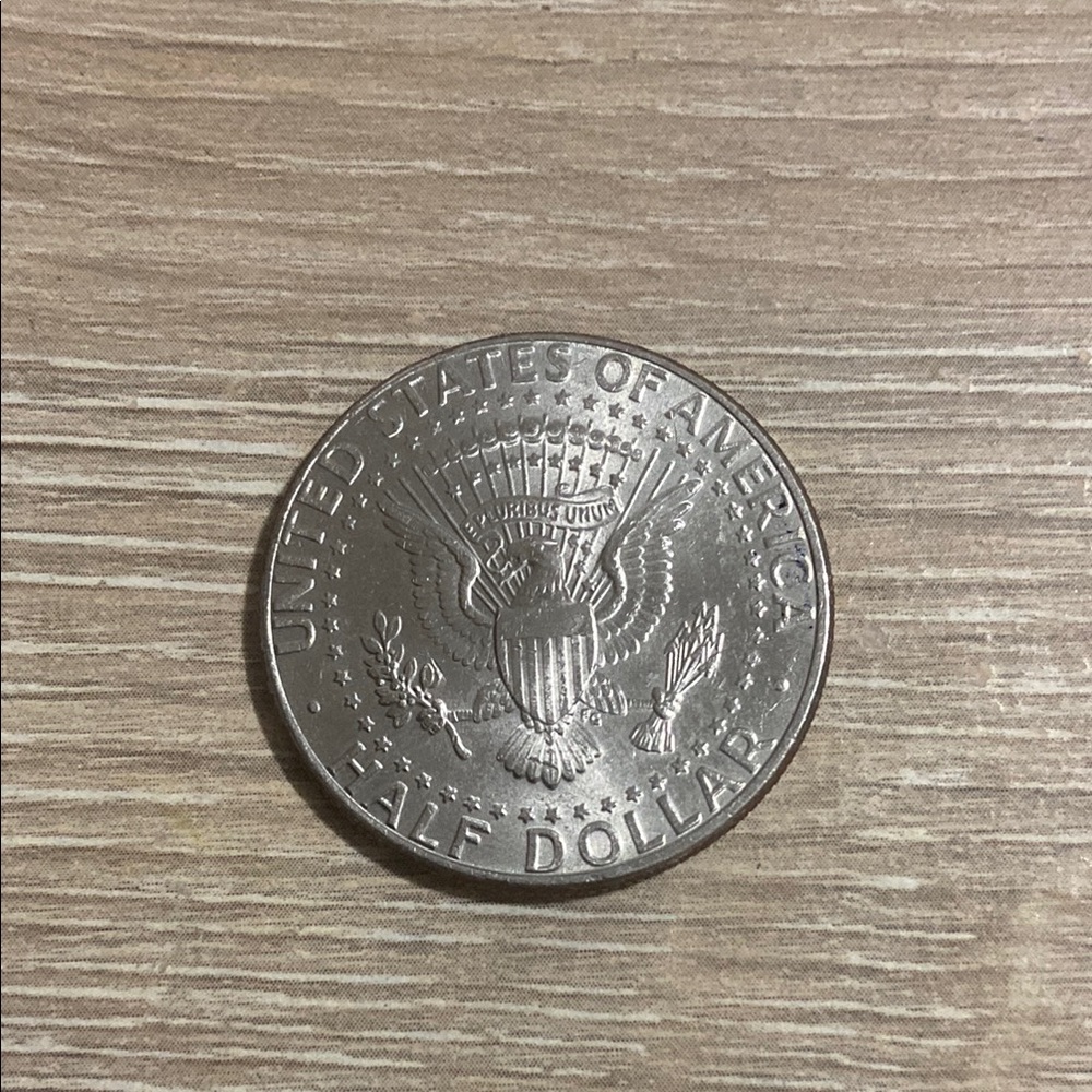 1996-D Denver Circulated Copper-Nickel Clad Copper Half Dollar Coin